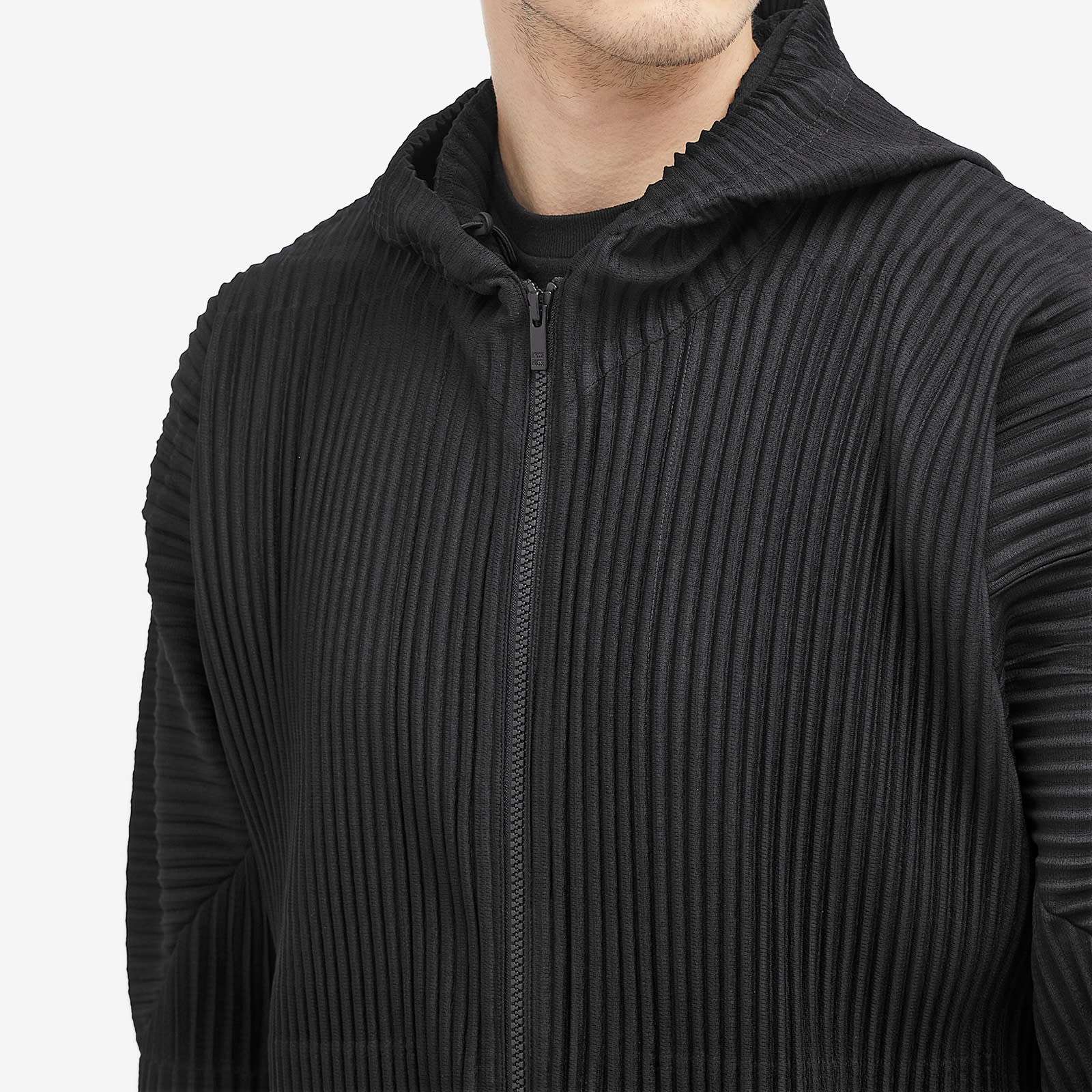 Homme Plissé Issey Miyake Pleated Hooded Jacket - 5