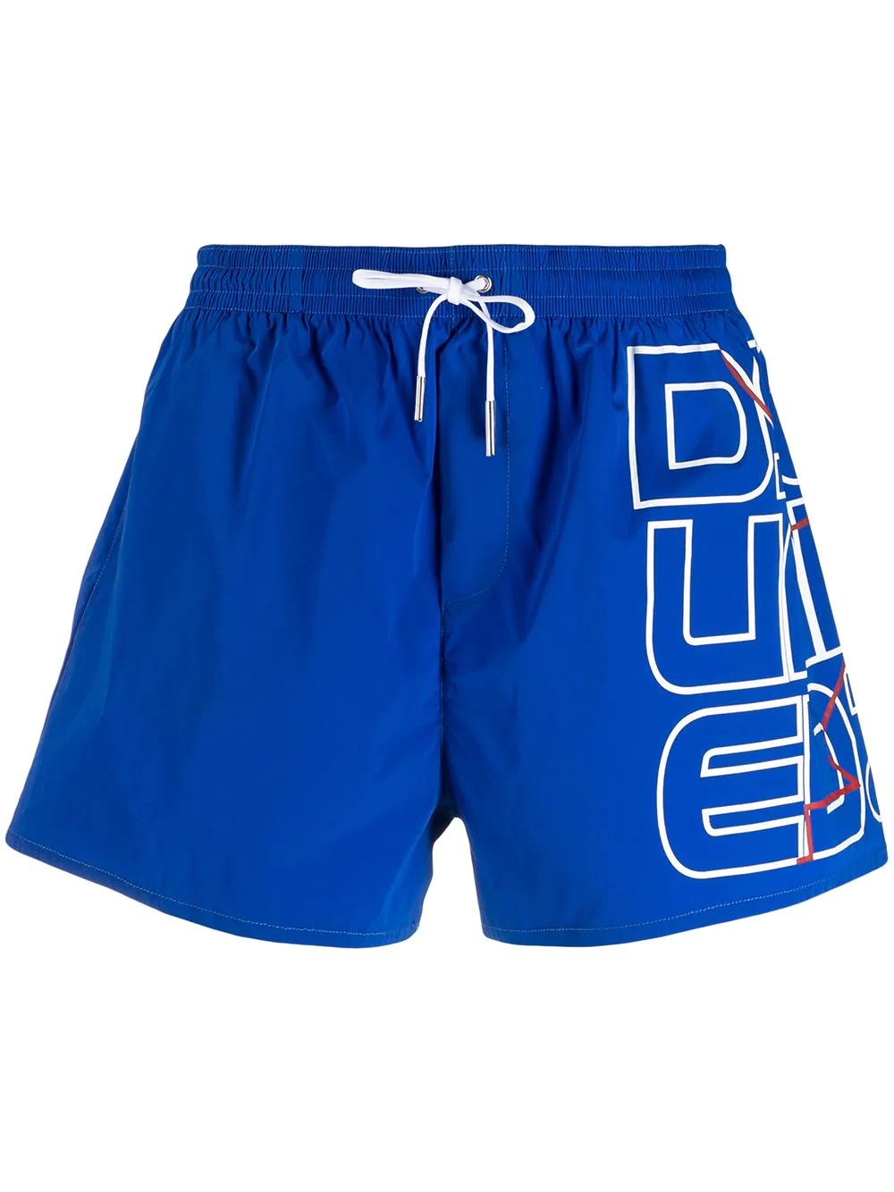 logo-print swimming shorts - 1