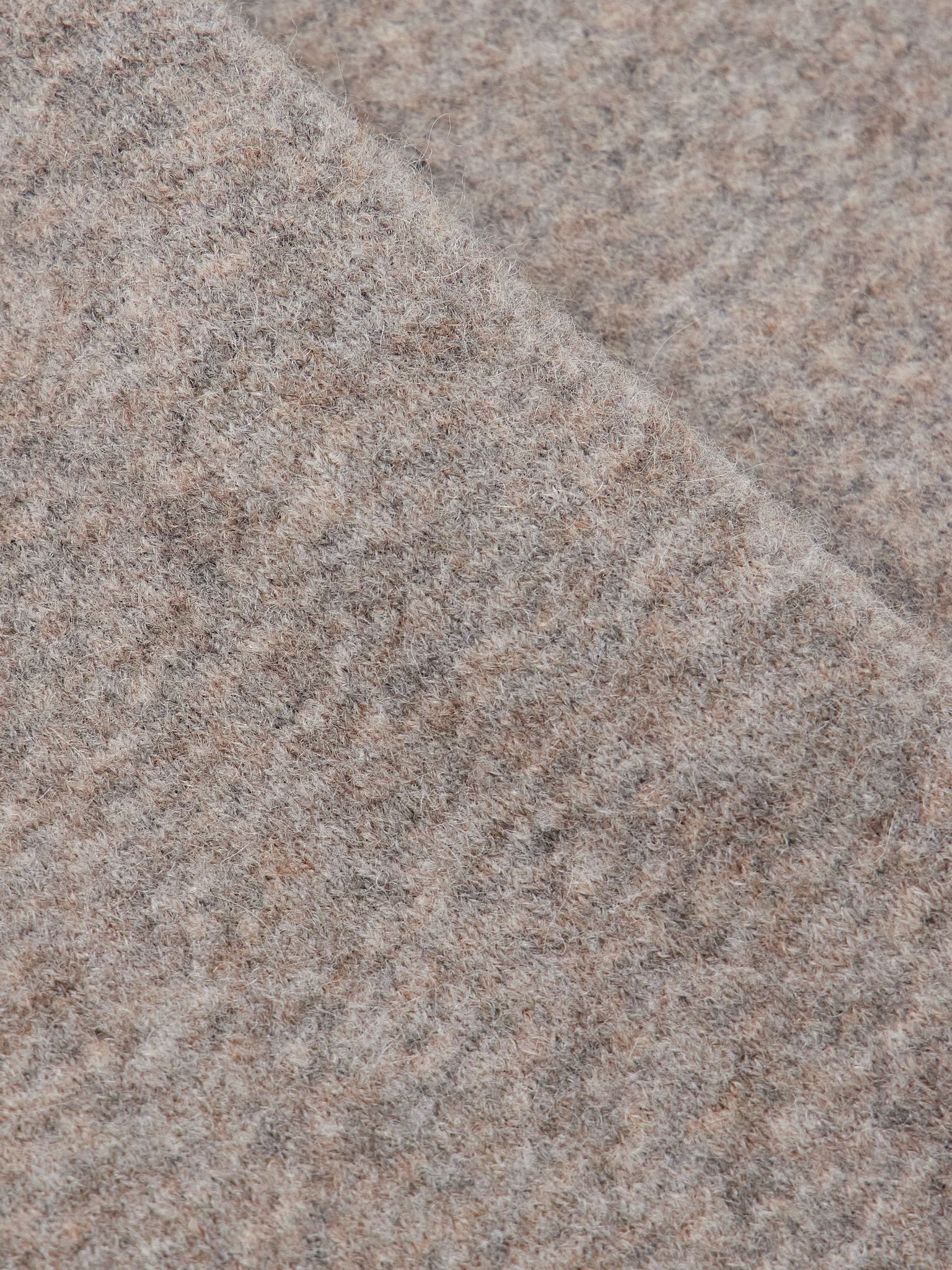 Brushed Alpaca-Blend Sweater Taupe - 4