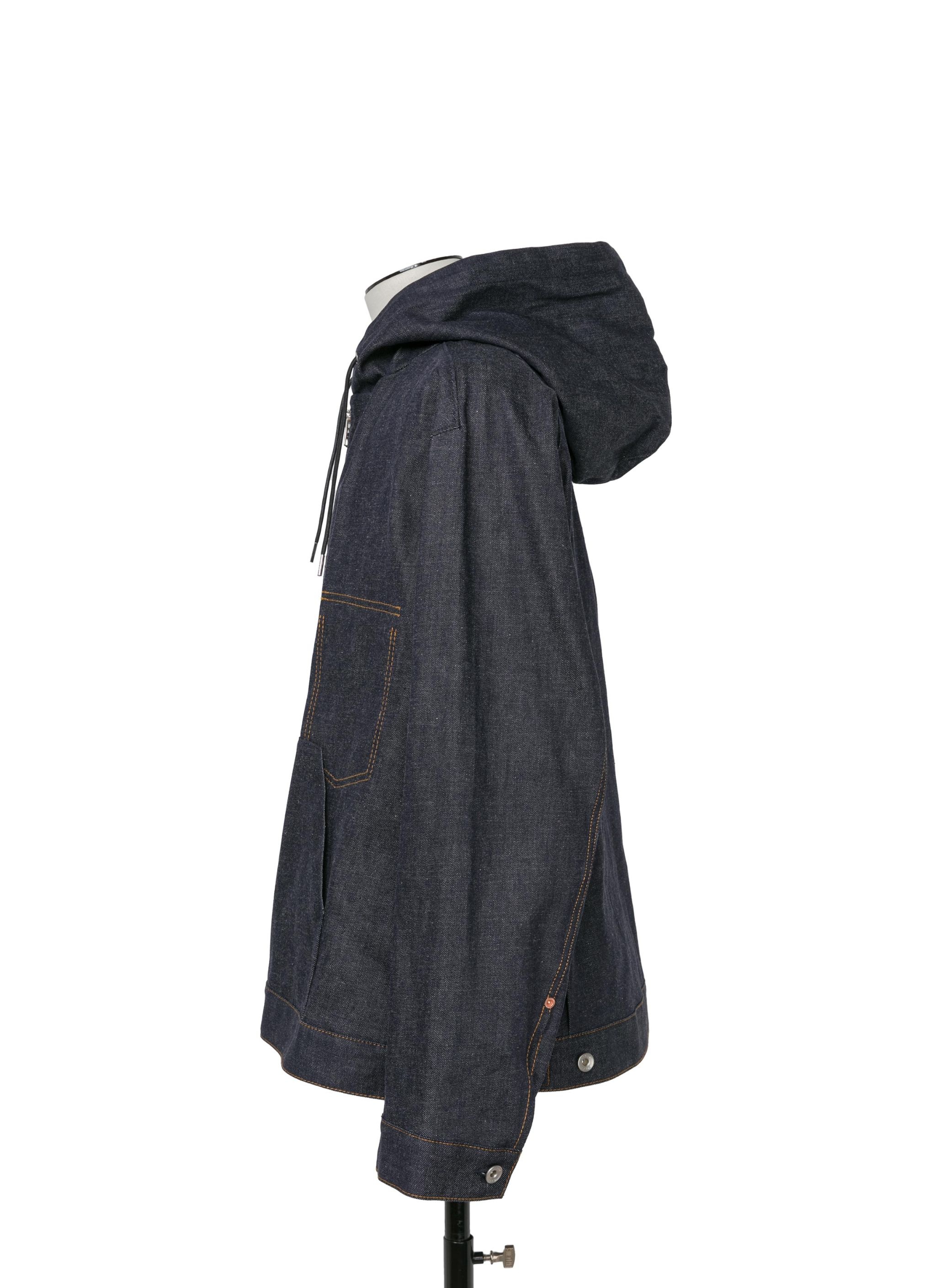 Denim Hoodie - 2