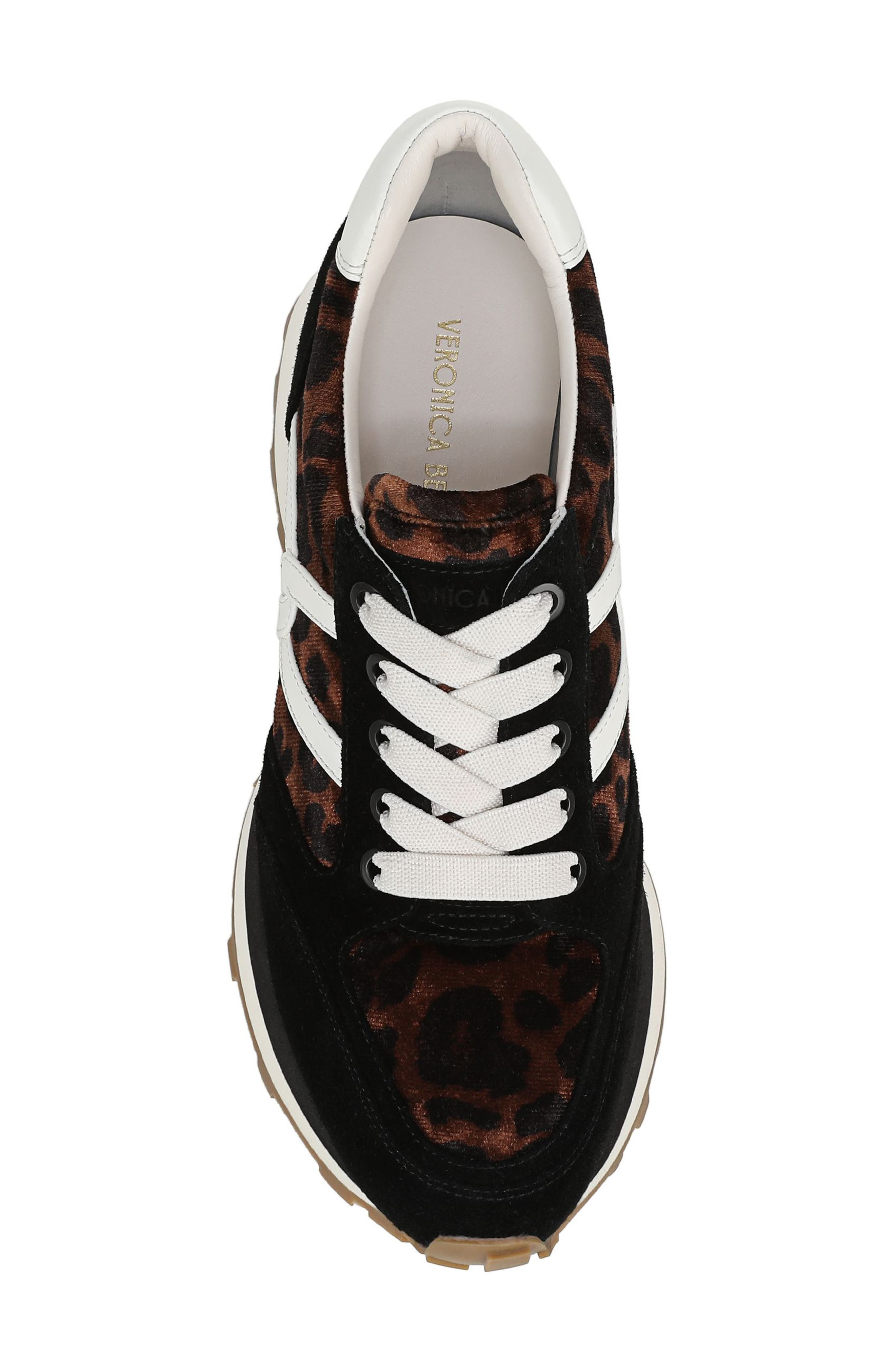 Veronica Beard Valentina Slip-On Sneaker in Leopard/Black at Nordstrom - 5