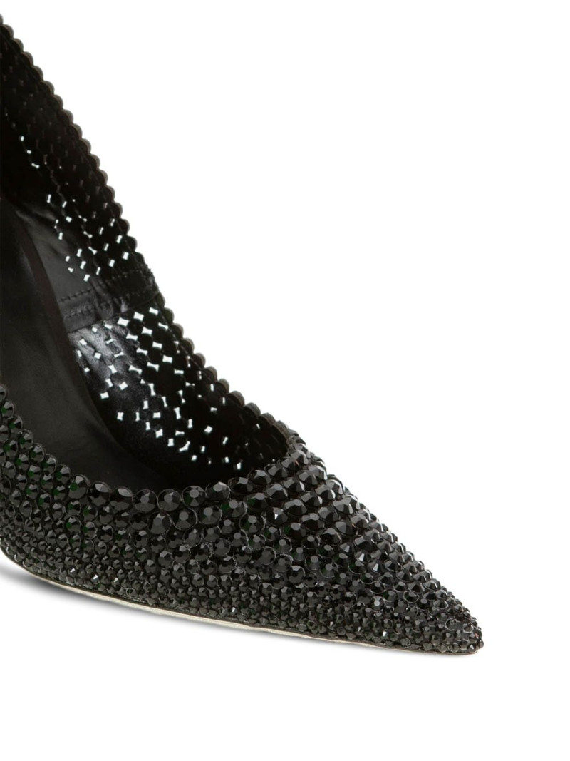 crystal-embellished pointed-toe 펌프 3