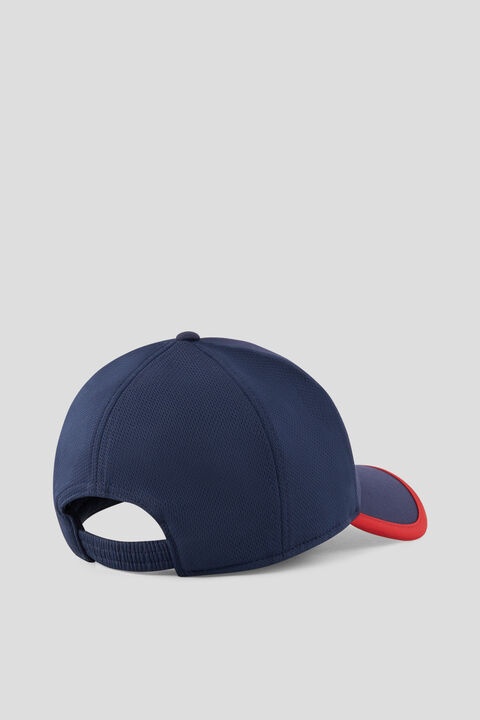 Samuel Cap in Navy blue/Red - 4