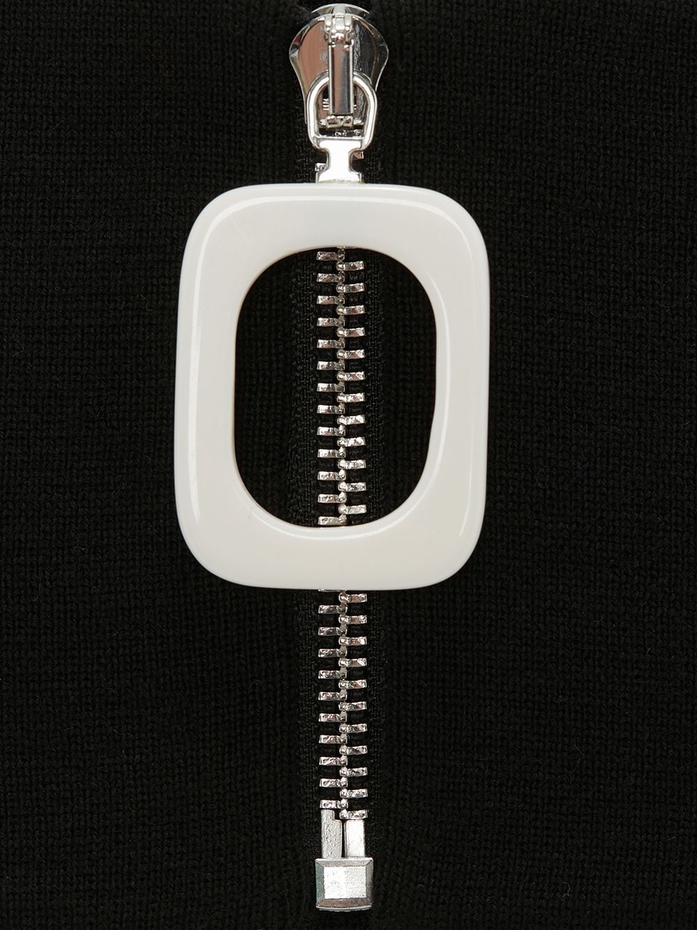 JWA zip-up neckband - 3