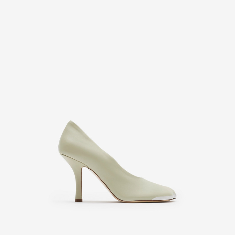 Leather Duck Pumps 1