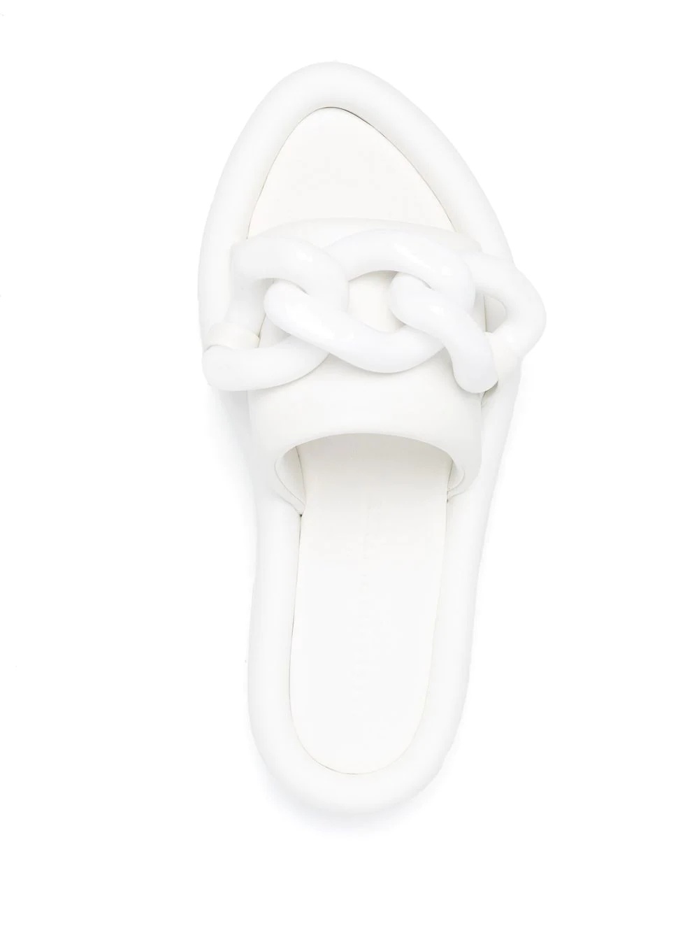 Air chain-embellished slides - 4