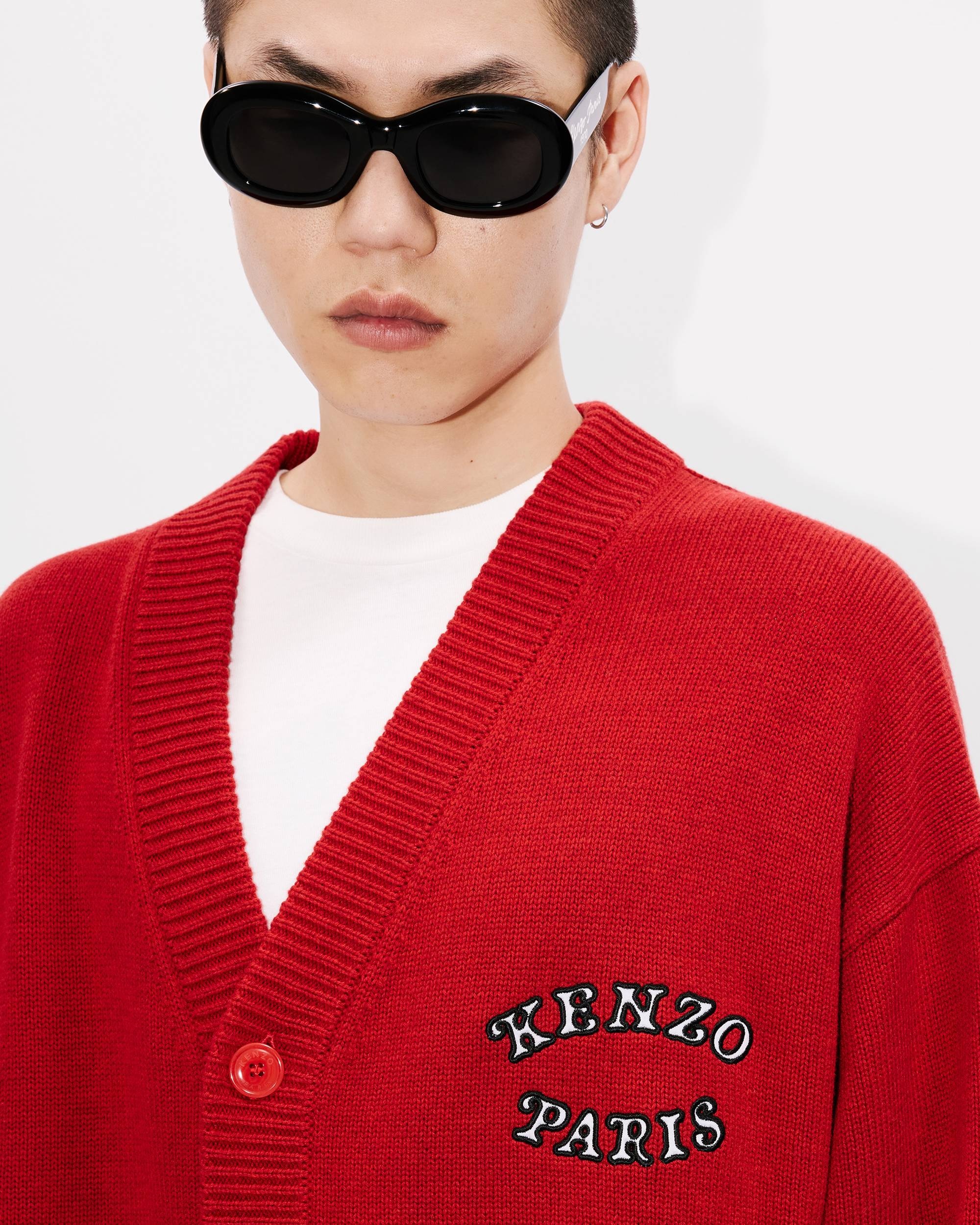 'KENZO VERDY MARKET' genderless cardigan in wool and cotton - 11