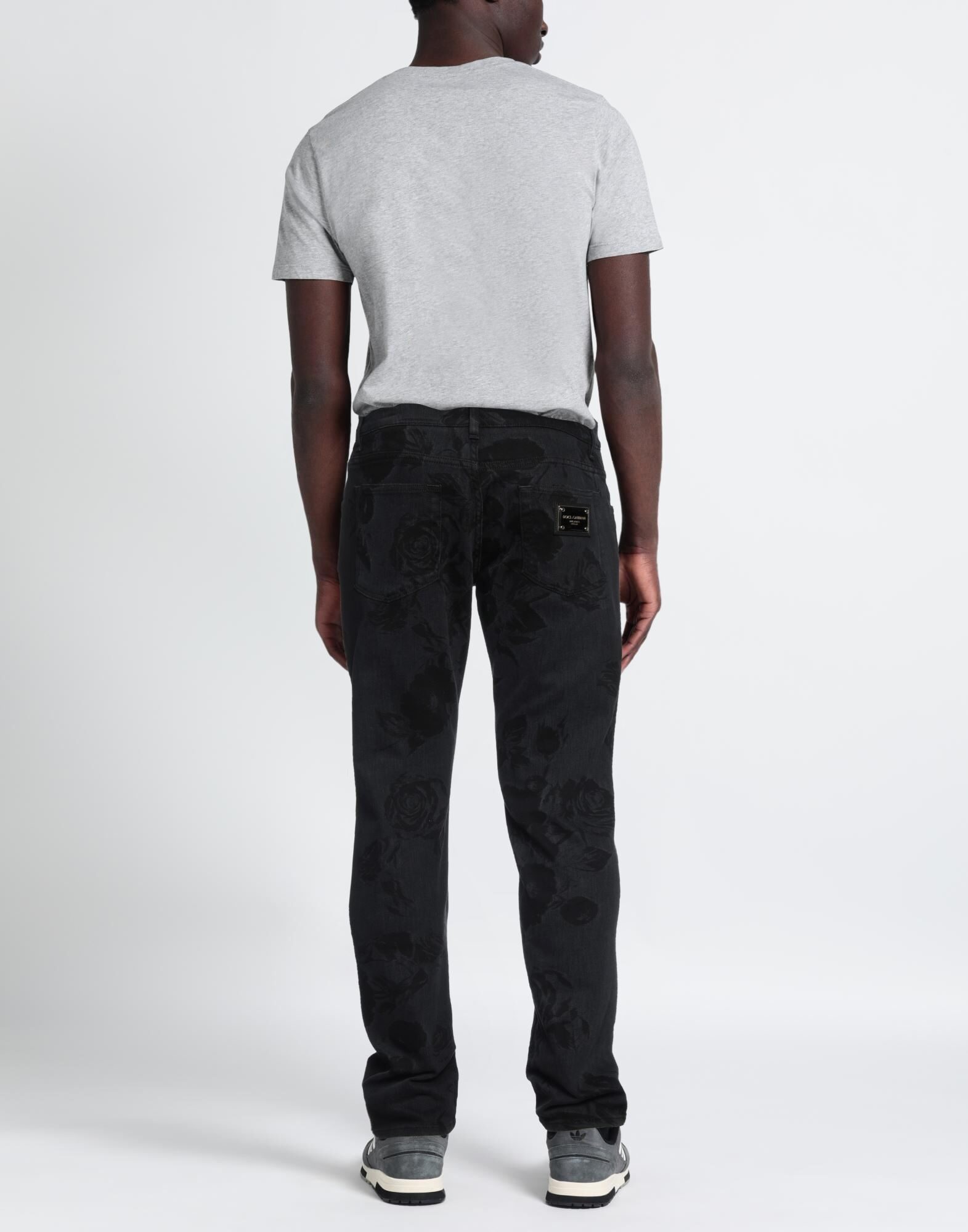 Black Men's Denim Pants - 3