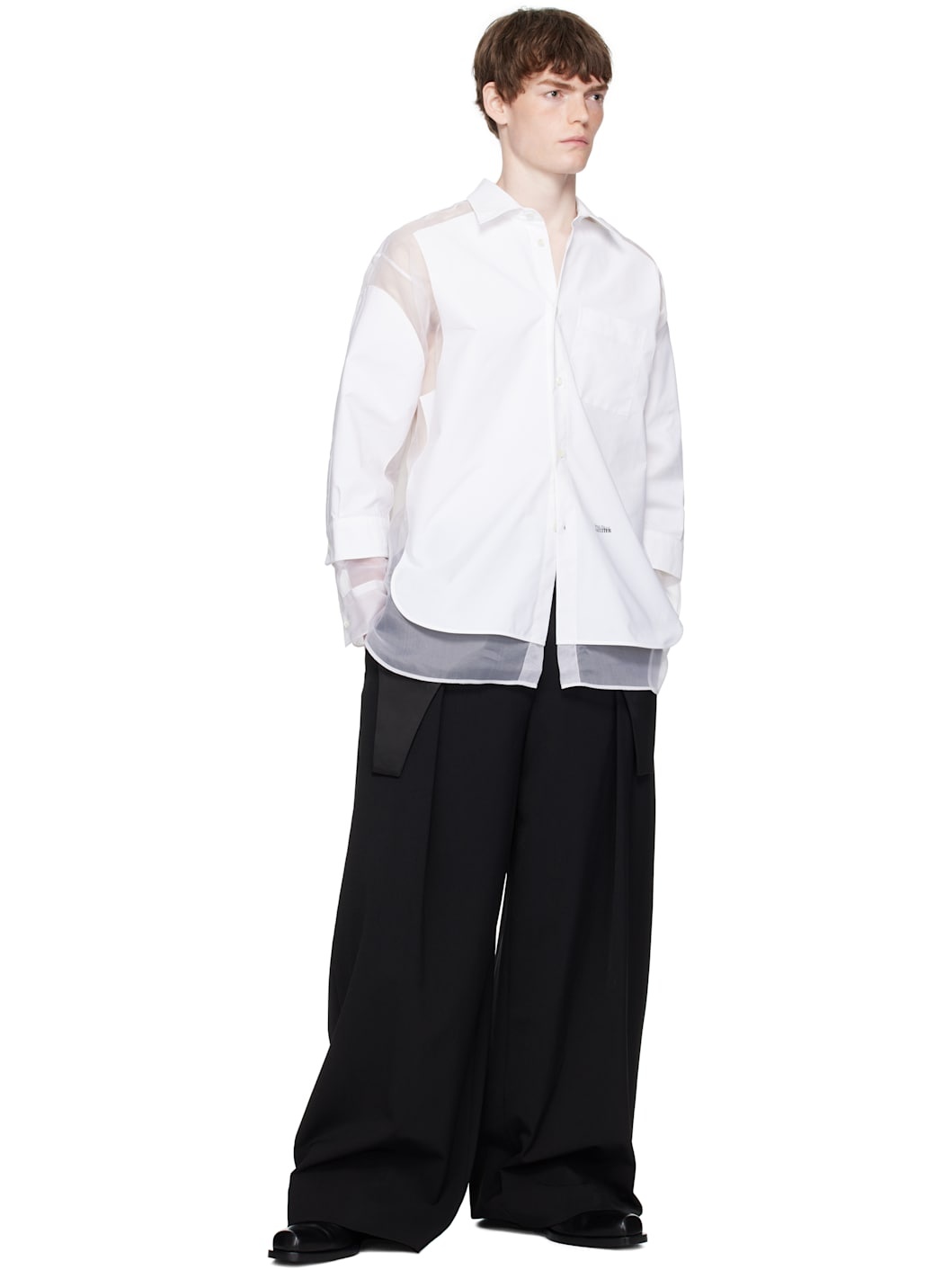 White 'The Petit Grand' Shirt - 4