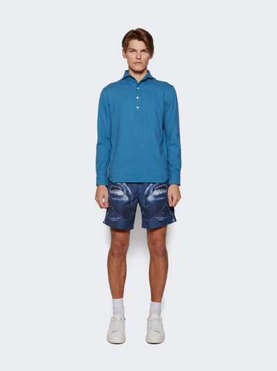 Burberry Swim Shorts Blue outlook