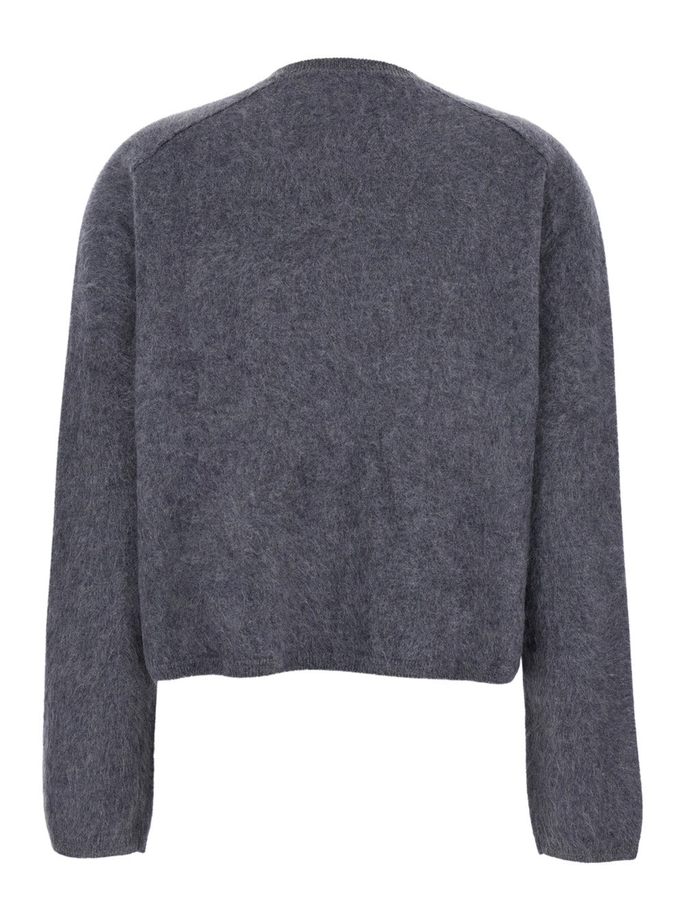 Lisa Yang Women 'Lexia' Grey Crewneck Sweater In Cashmere Woman - 2
