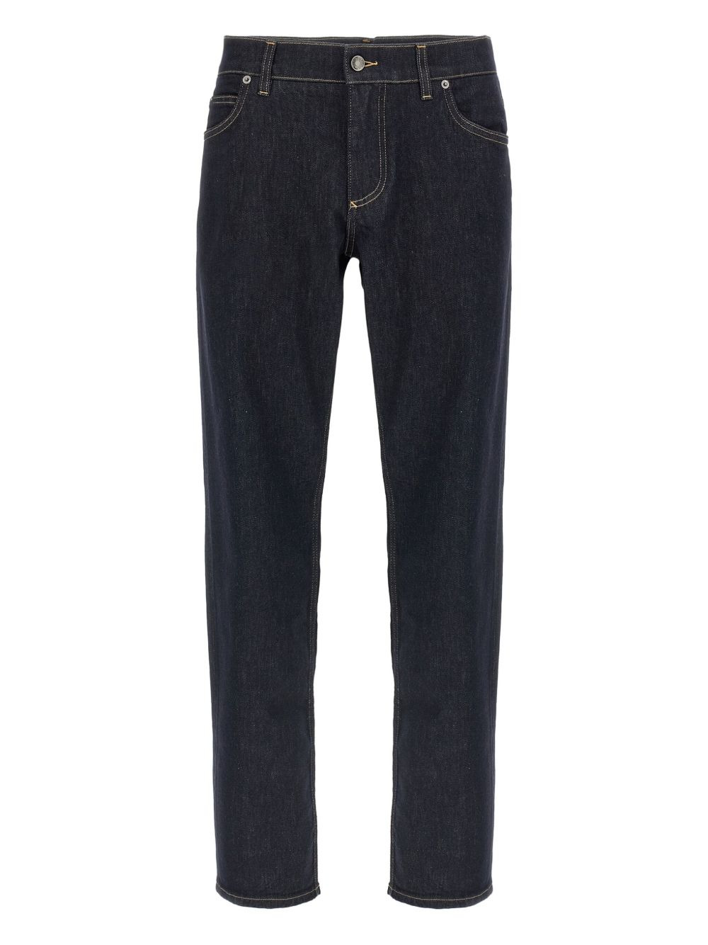 logo-plaque jeans - 1