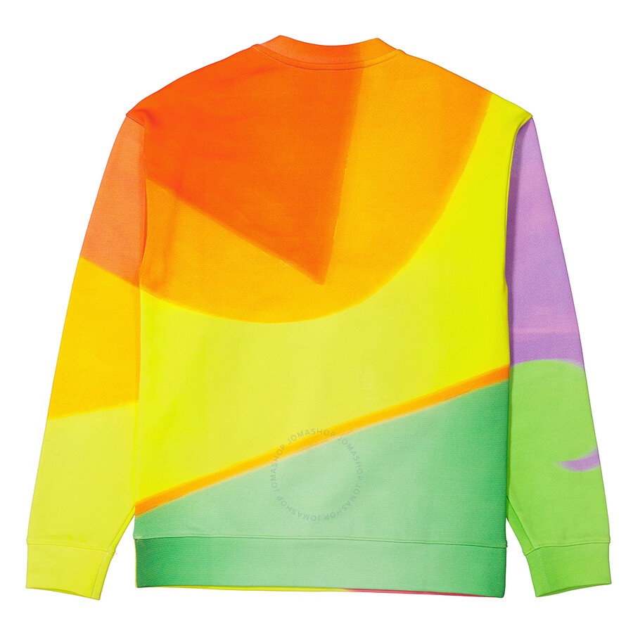 Moschino Projection Print Logo Colorblock Sweatshirt - 2