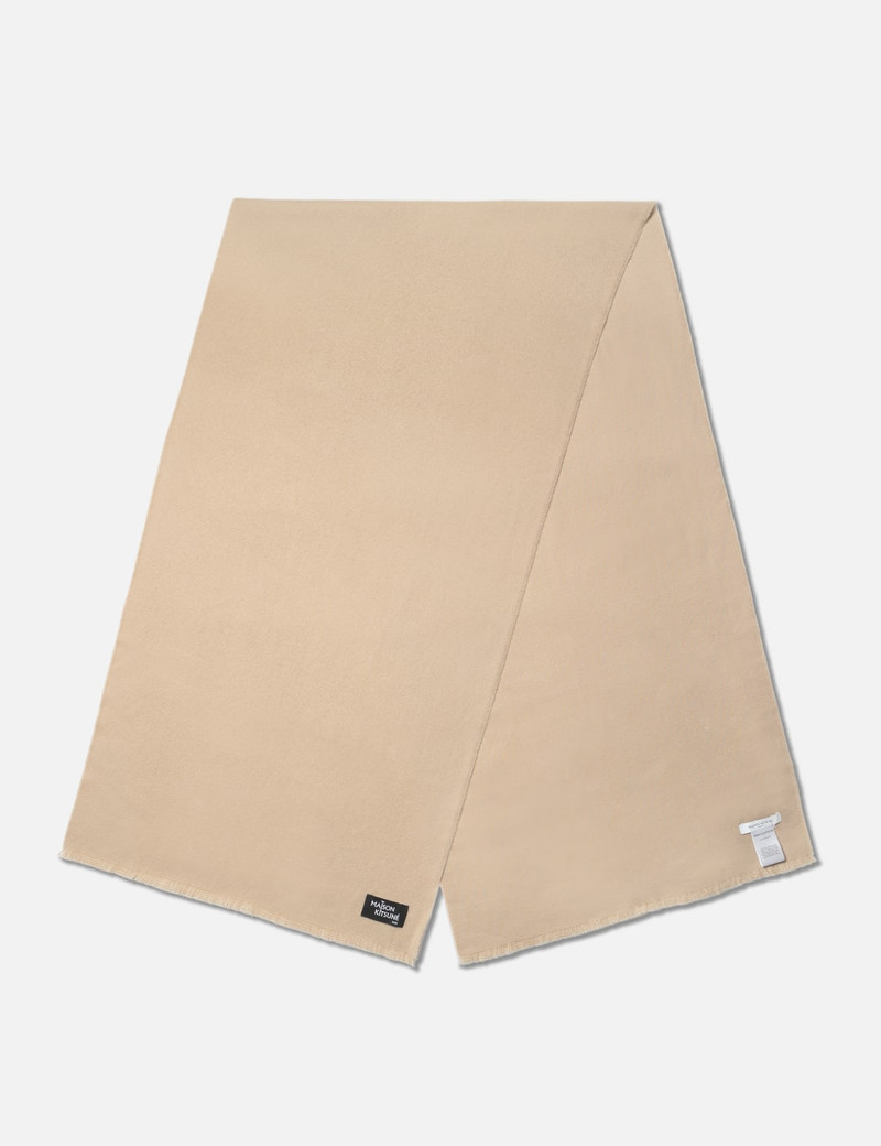 Maison Kitsuné WOOL FRINGE SCARF outlook