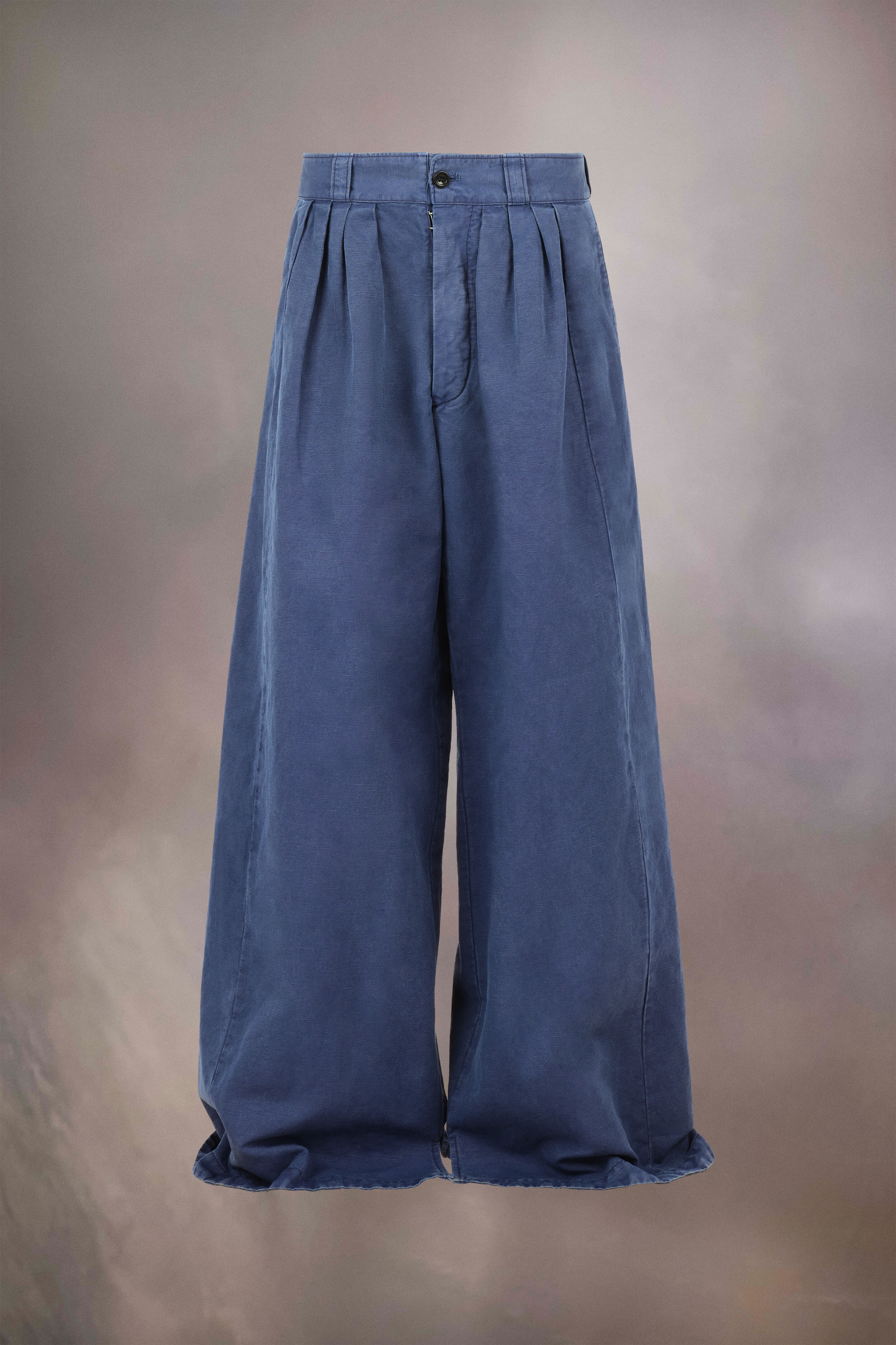 Oversized flared trousers - 1