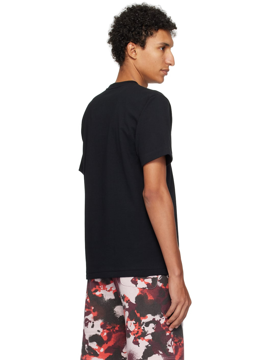 Black Trial Camo 'BAPE' Logo T-shirt - 3