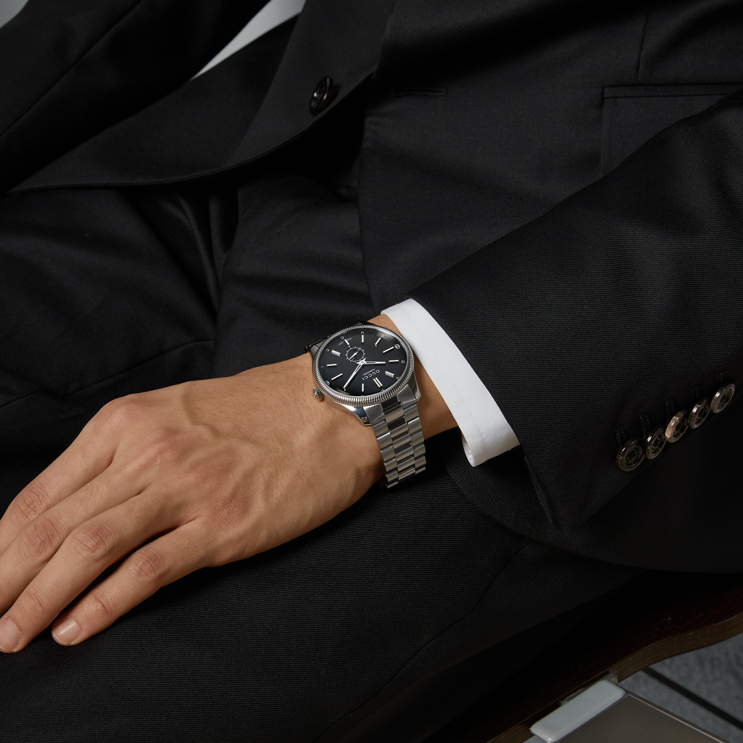 G-Timeless watch, 40mm - 3