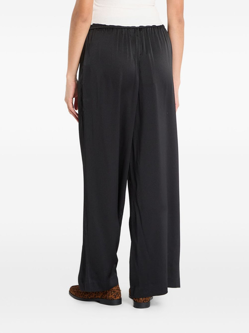 elasticated-waistband palazzo pants 3