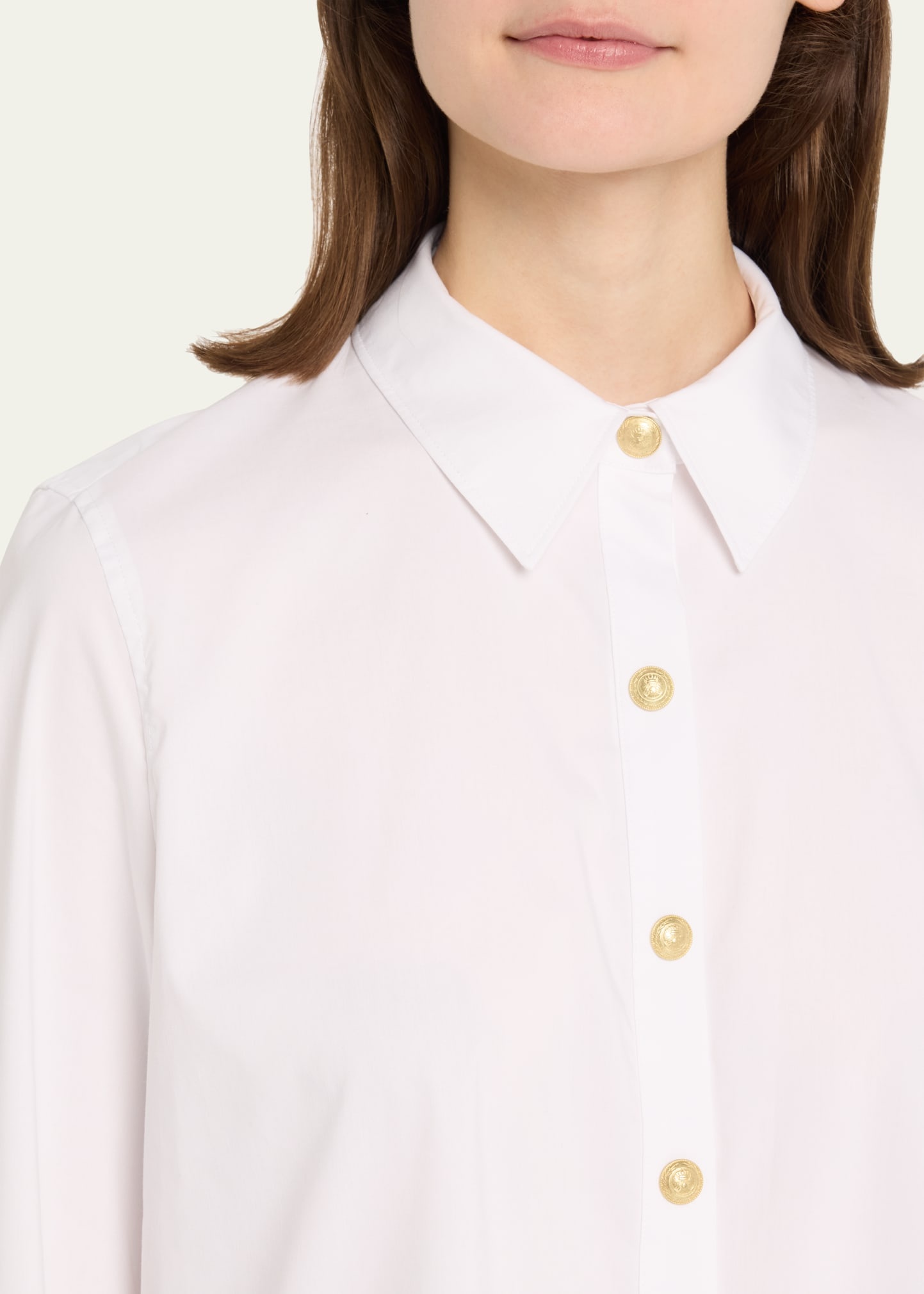 Ellery Button-Front Blouse - 5