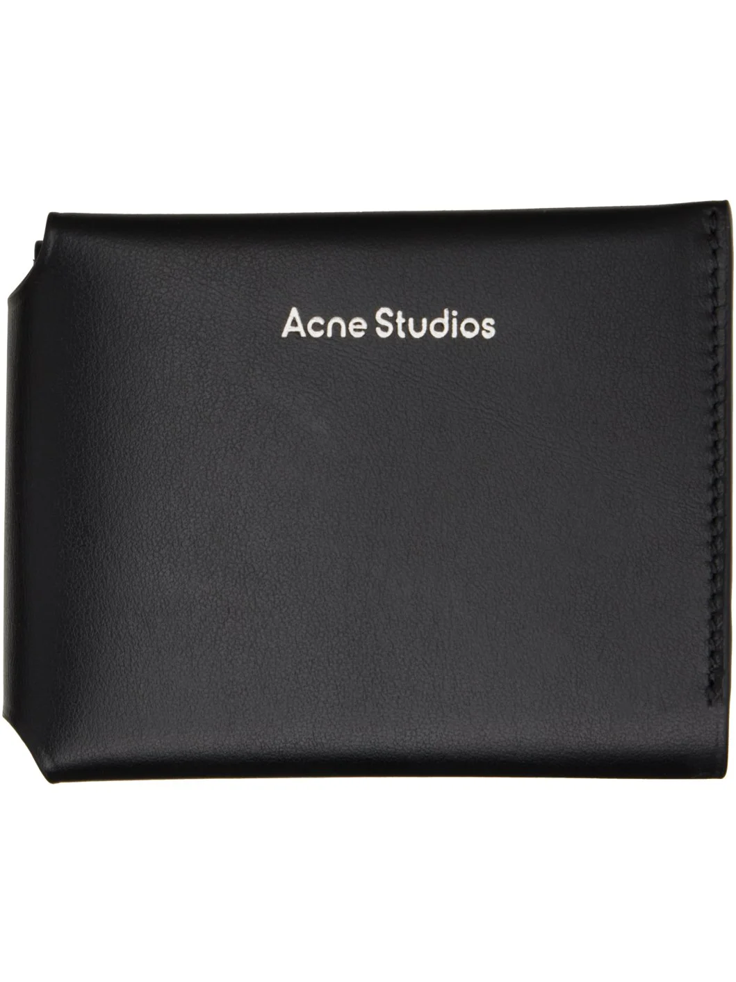 Black Folded Wallet - 1