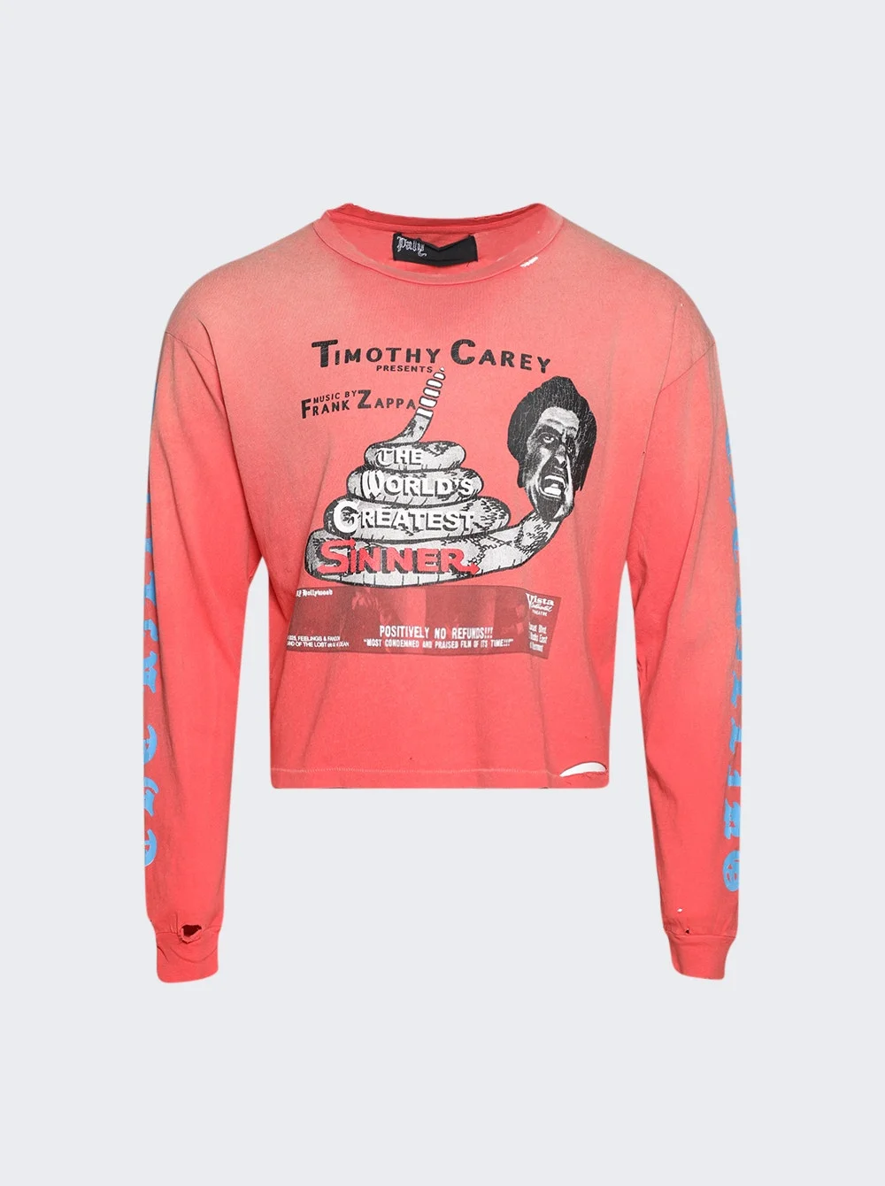 East Of Eden Long Sleeve Tee Red - 1