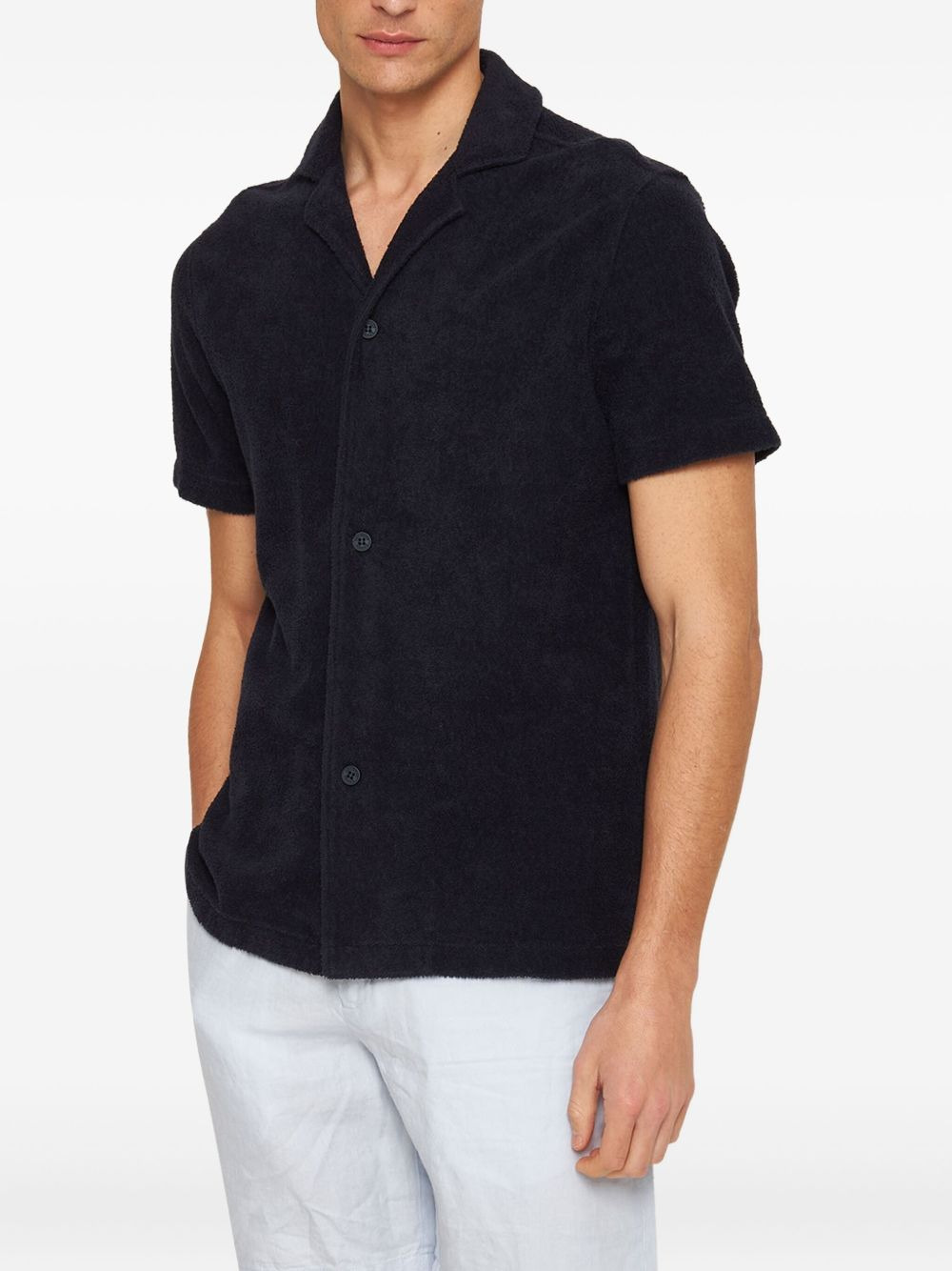 Howell cotton towelling shirt - 3