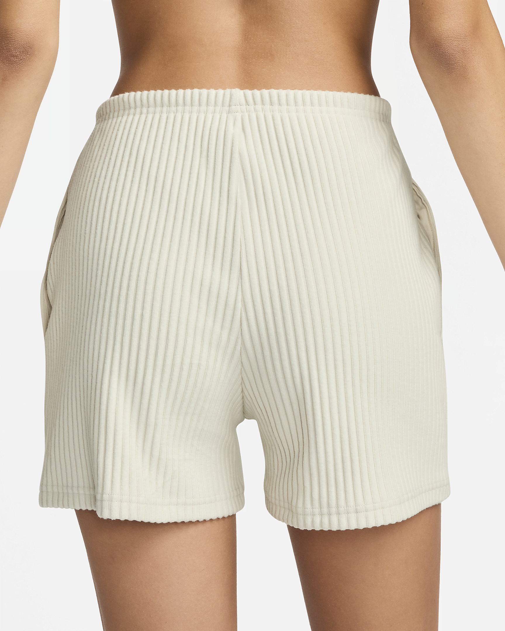 Nike Sportswear Chill Rib Women's High-Waisted Slim 3" Shorts - 3