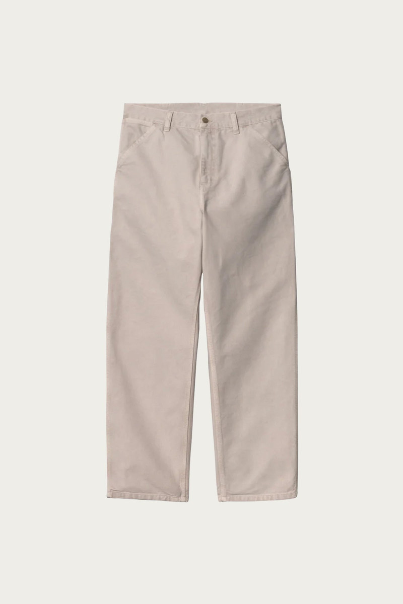 Single Knee Pant - Dusky Beige Stone Canvas 1