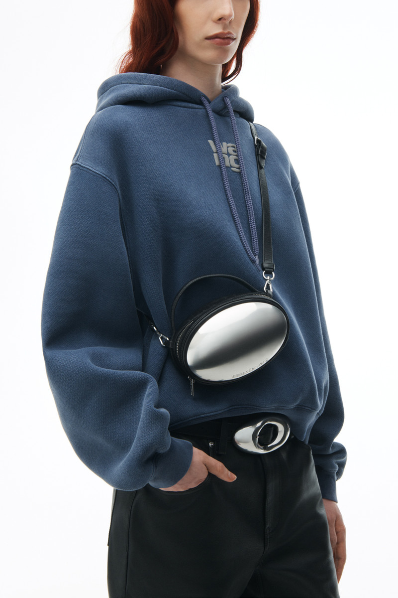 puff logo hoodie in terry 5