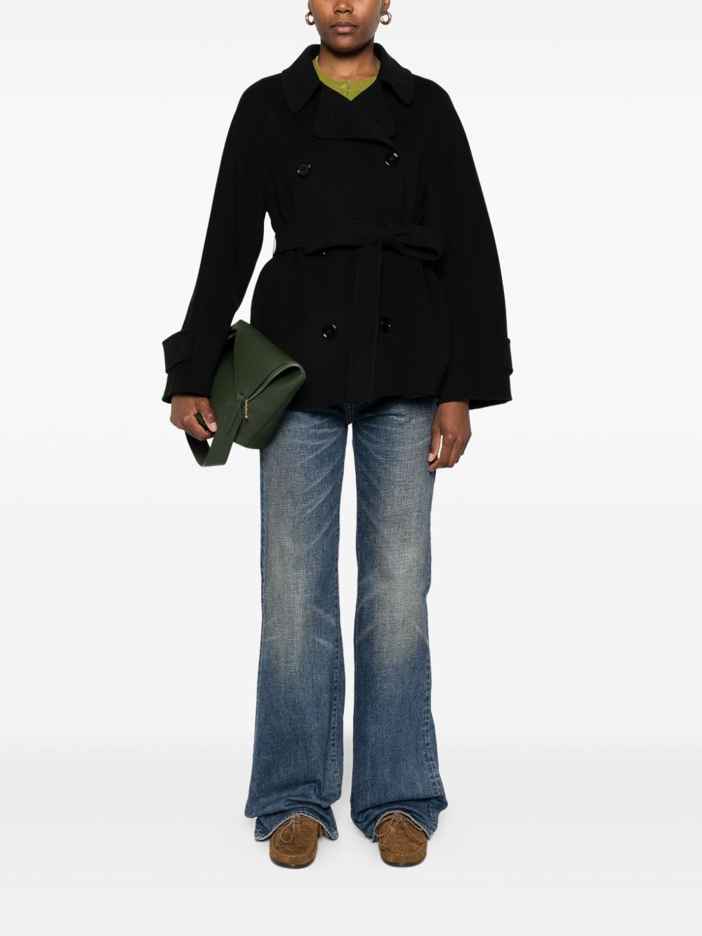 Louis belted double-breasted peacoat - 2