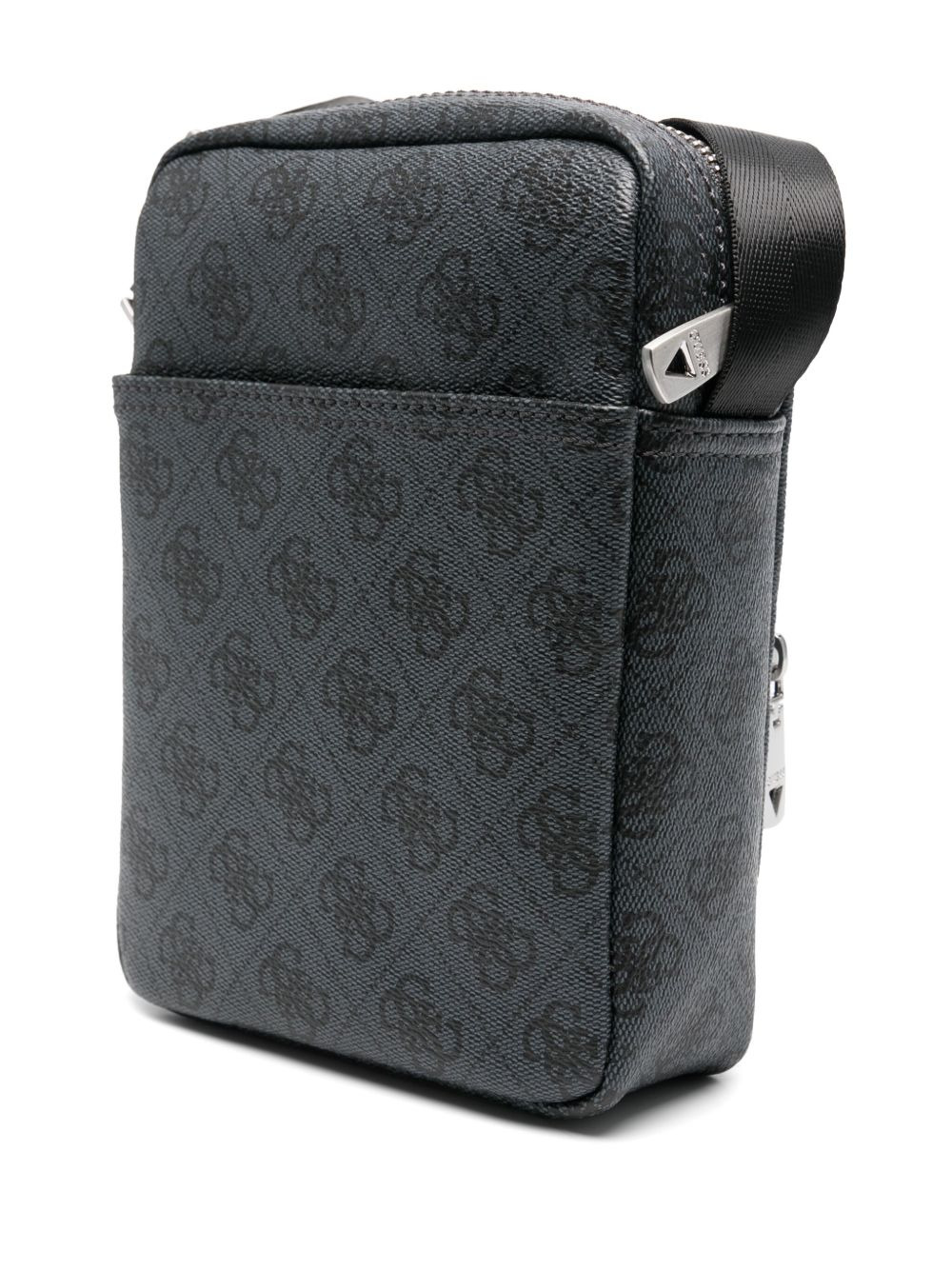 logo-plaque messenger bag - 3