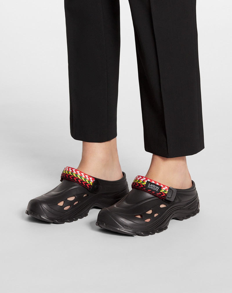 RUBBER LANVIN X SUICOKE CLOGS WOMEN 6