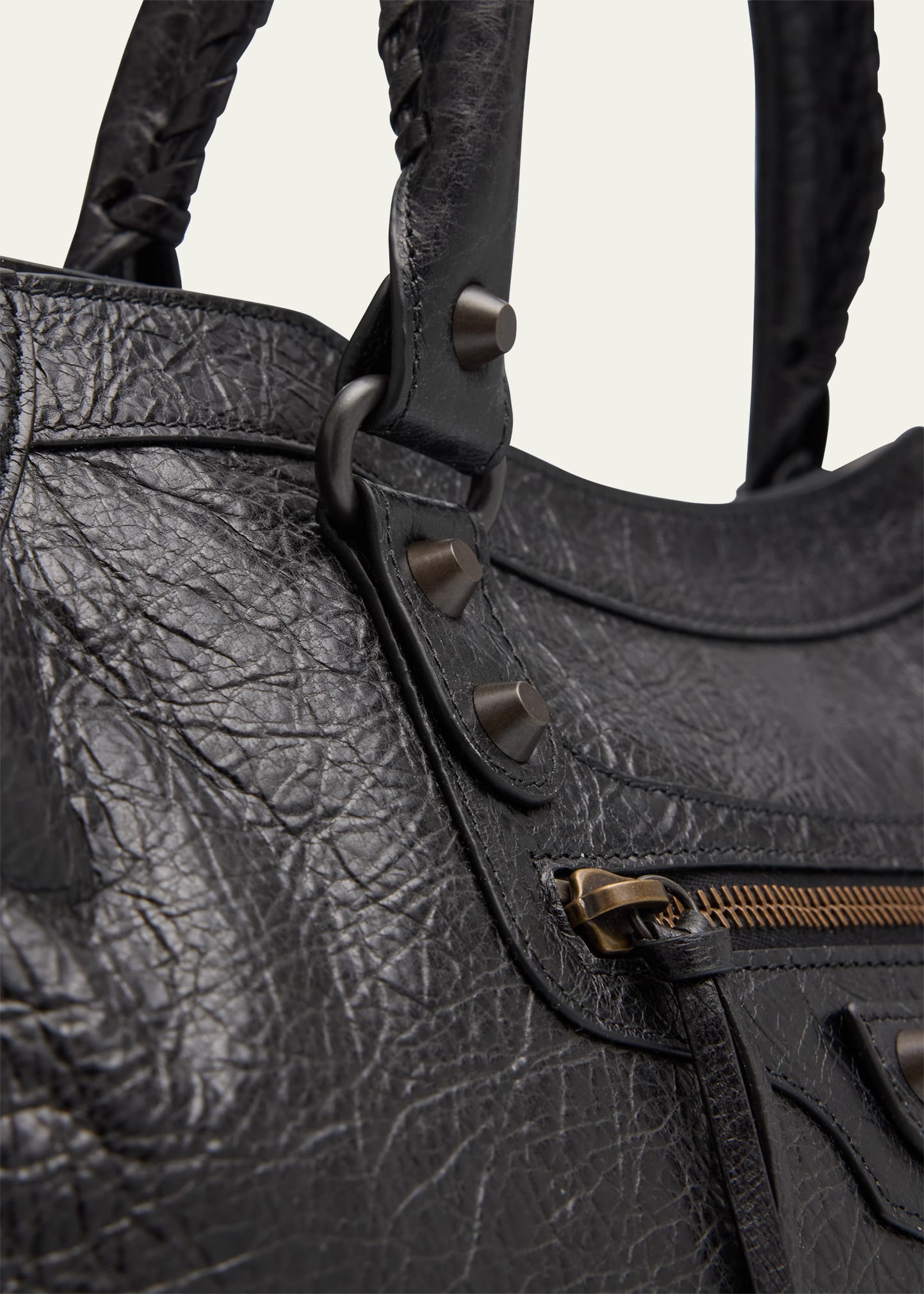 Le City Medium Leather Top-Handle Bag - 5