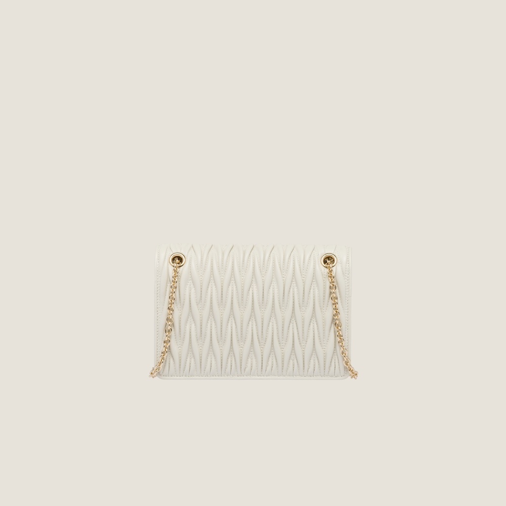 Matelassé nappa leather mini-bag - 4