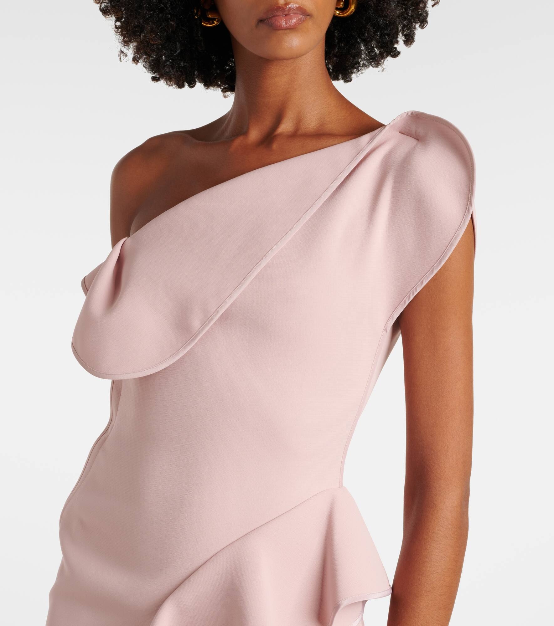 Rhythm ruffled midi dress - 4