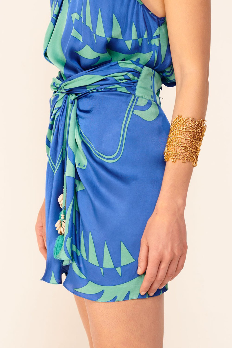 Mini Skirt Tilda - Blue Oasis 5