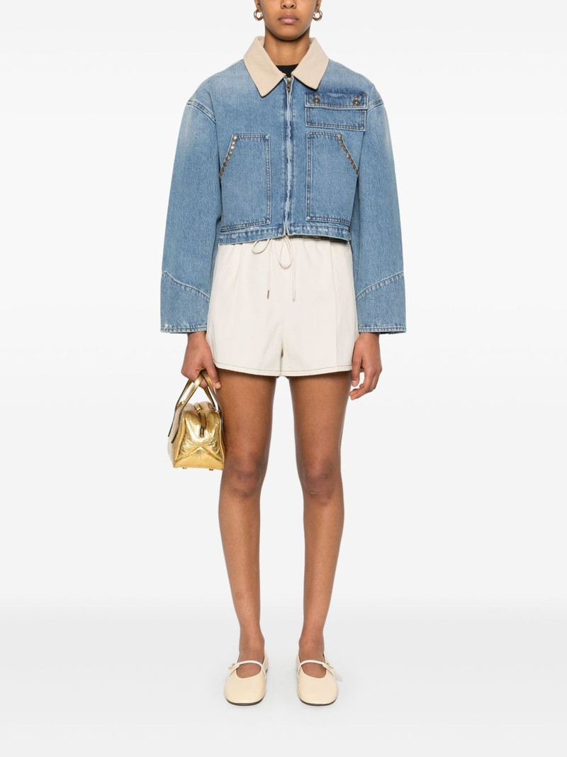 Sandro denim jacket outlook