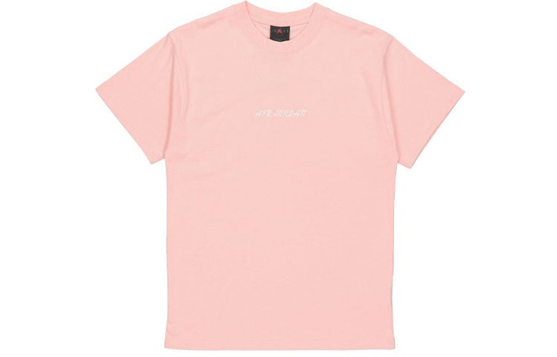 Jordan Air Jordan Large Logo Sports Round Neck Short Sleeve Orange DQ4960-800 outlook