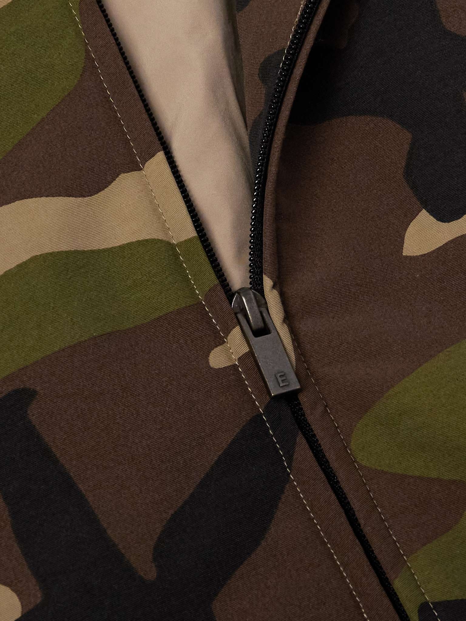 Camouflage-Print Shell Hooded Jacket - 6