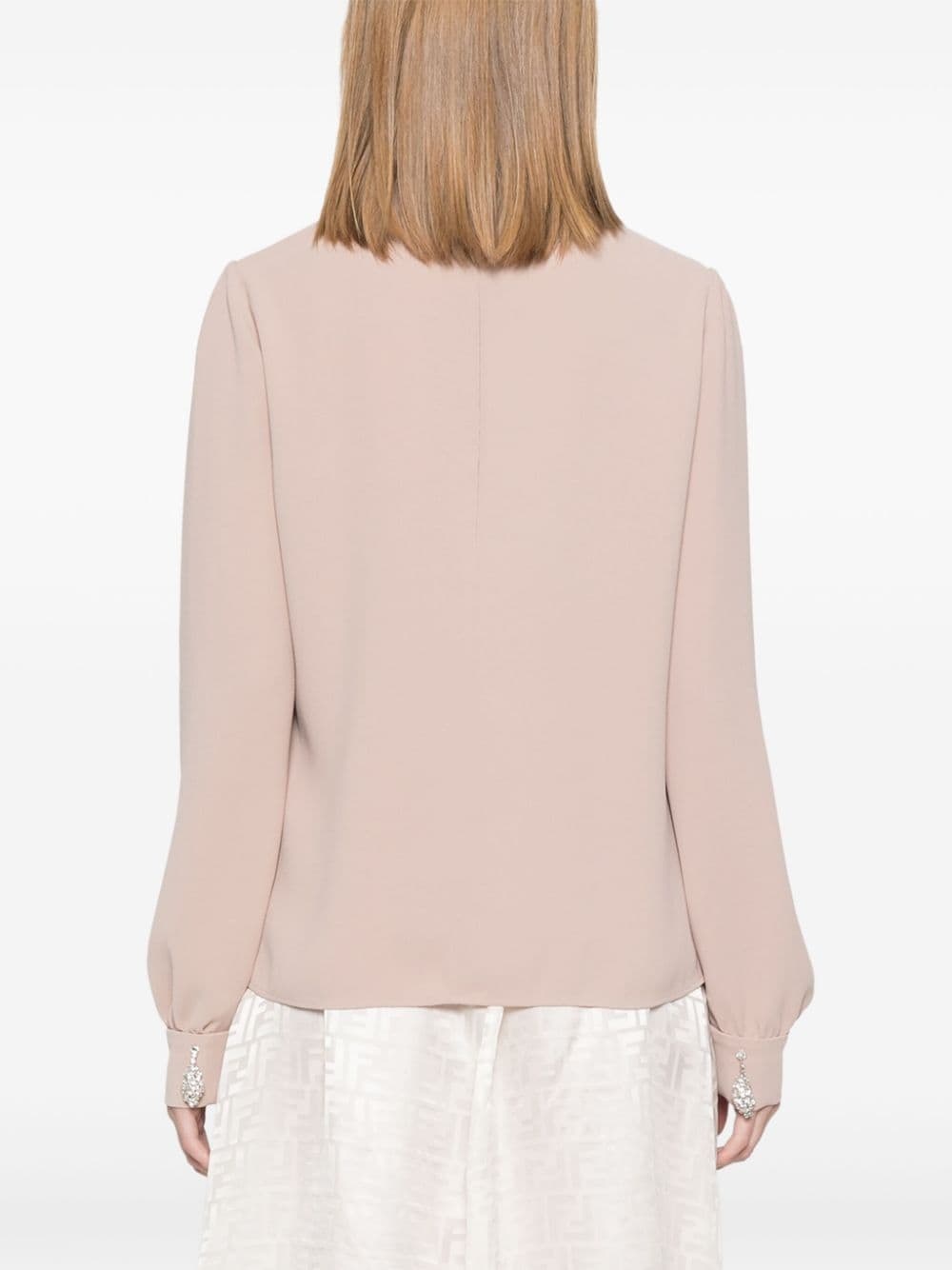 crepe blouse - 4