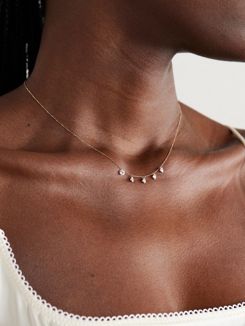 PERSÉE Danaé 18-karat Gold Diamond Necklace outlook