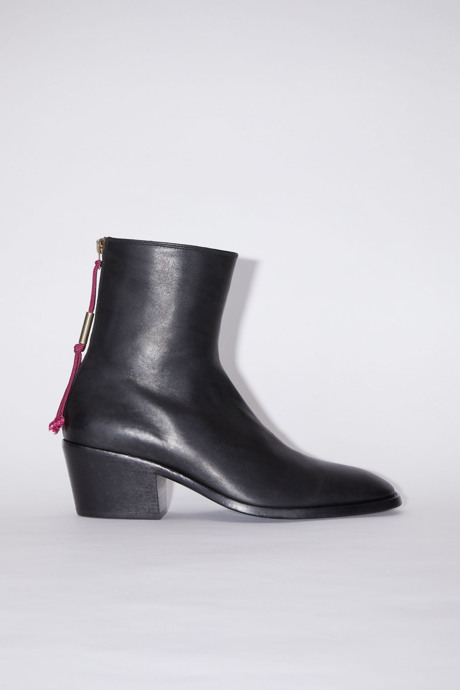 Leather boots - Black - 1