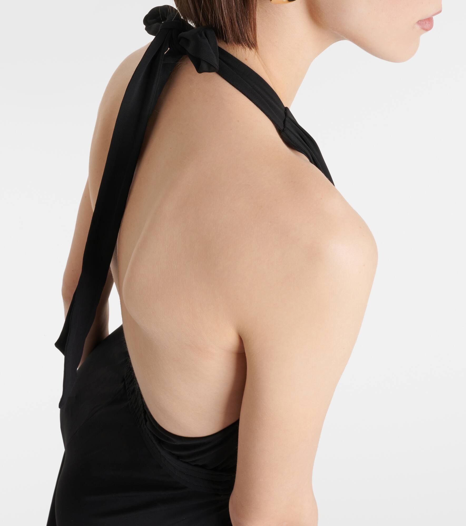Nice halterneck jersey jumpsuit - 5