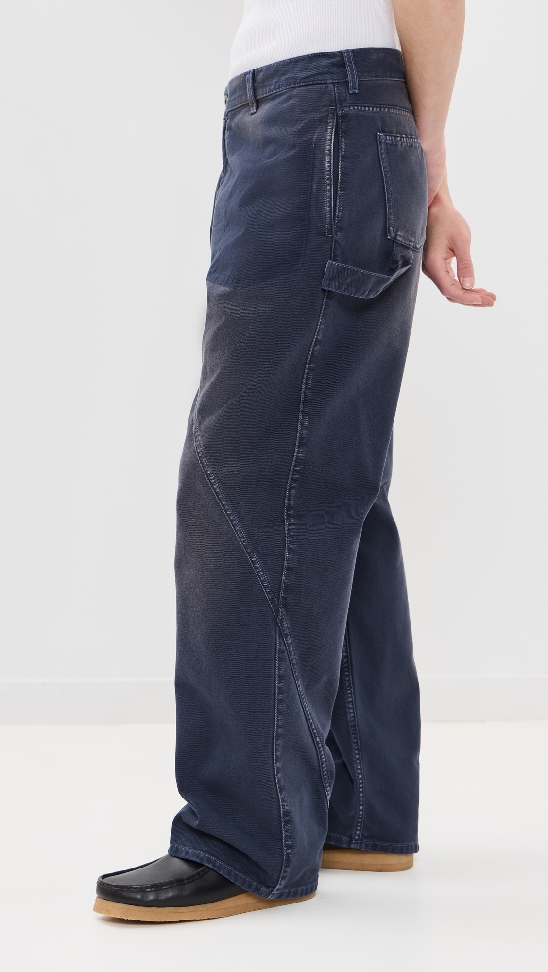 Aged Twisted Workwear Jeans - 5