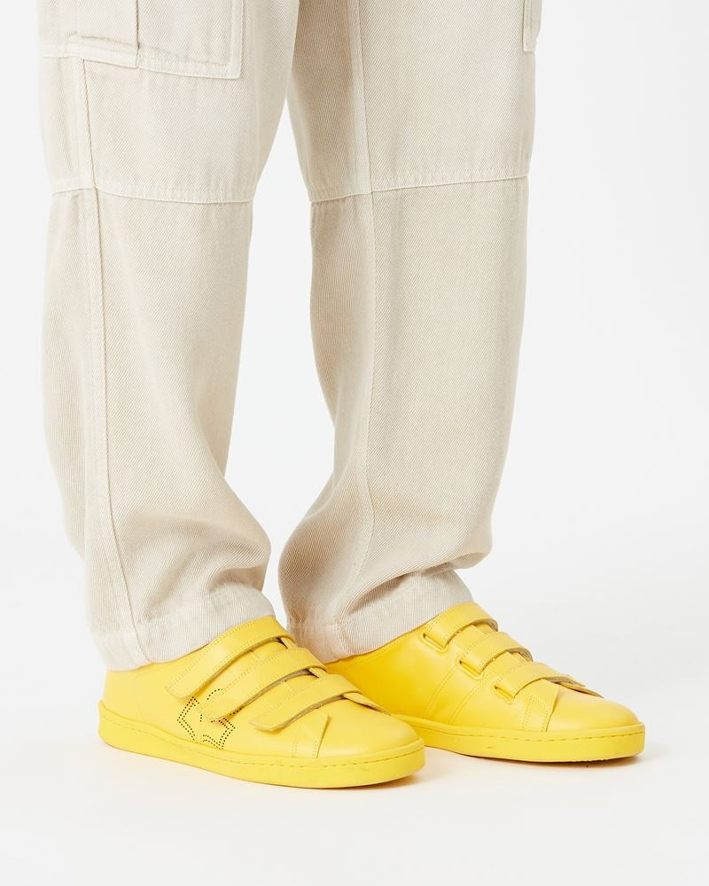 Isabel Marant BARTH LEATHER SNEAKERS outlook