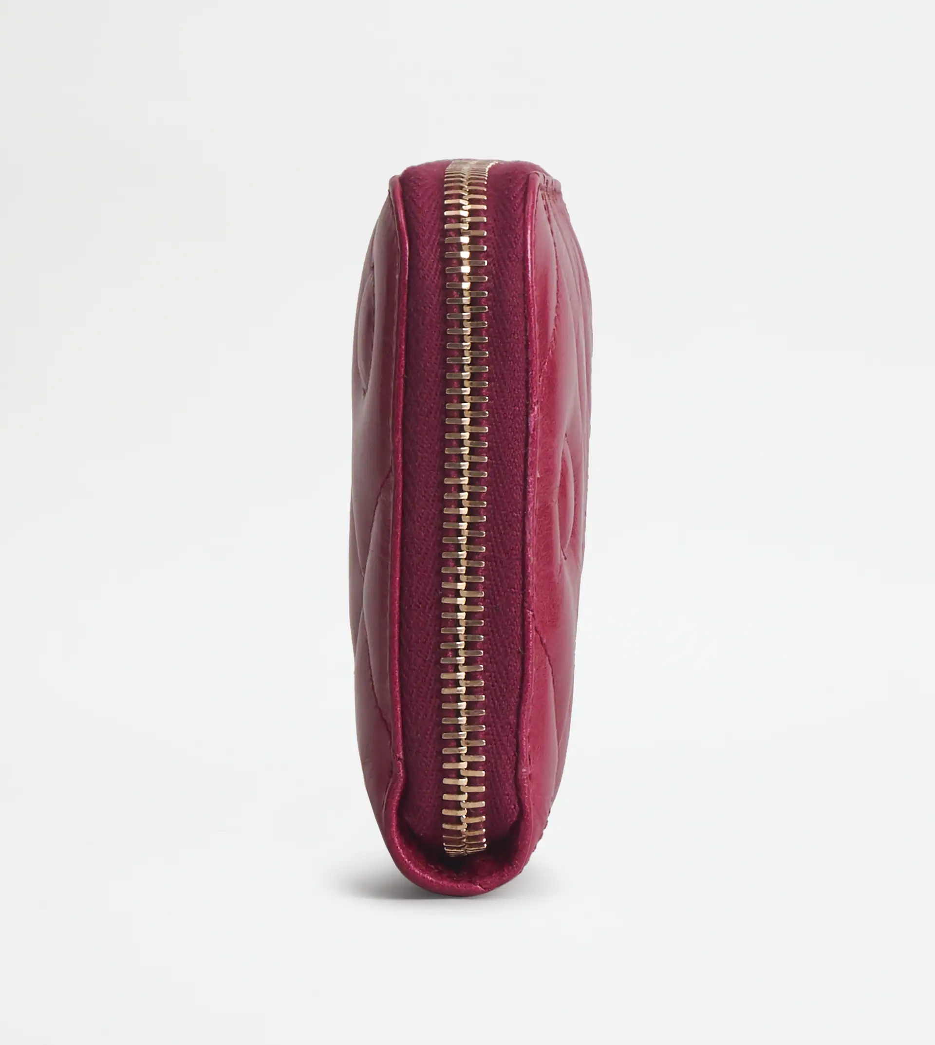 TOD'S SIGNATURE WALLET - BURGUNDY - 3