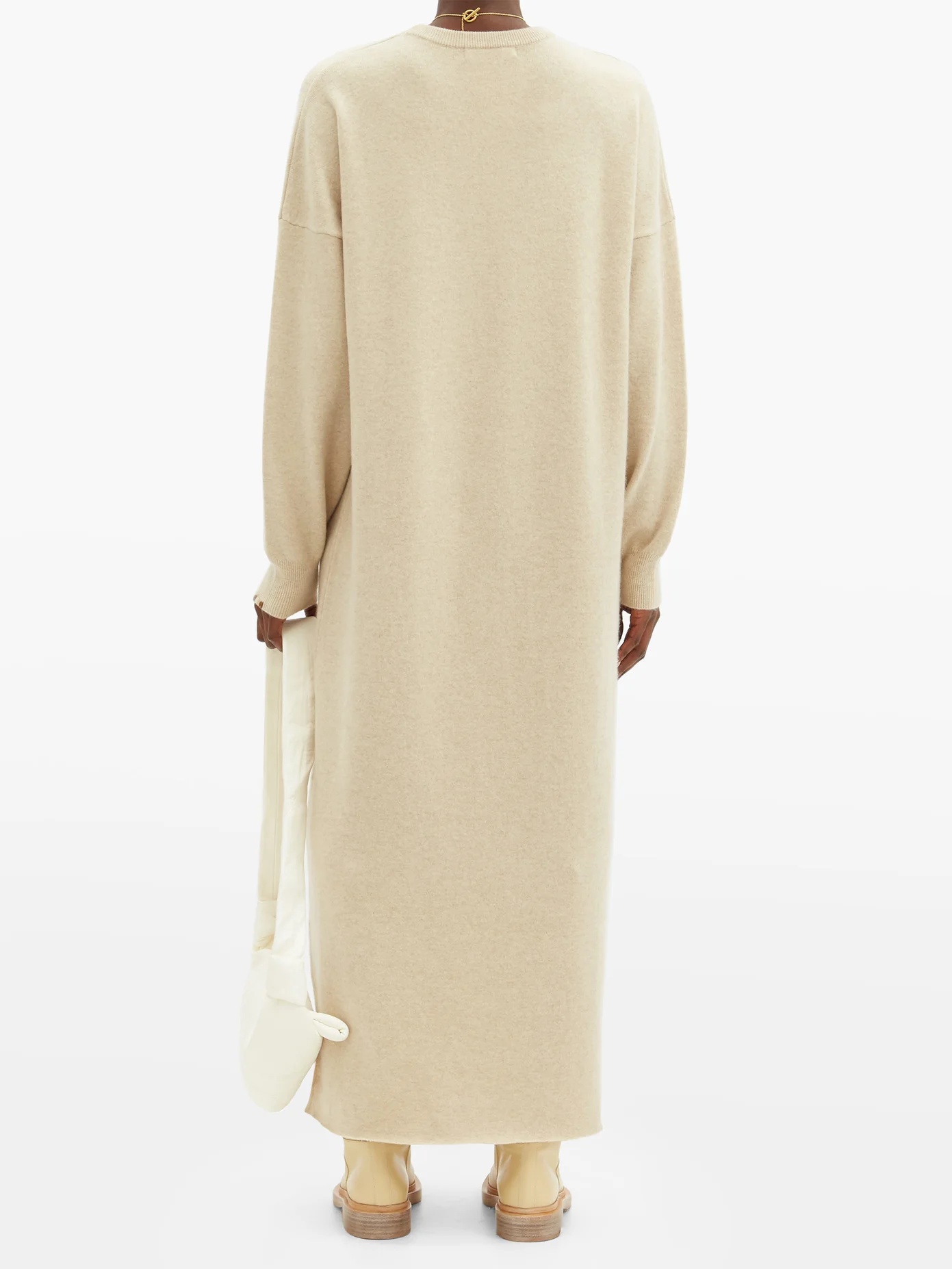 No. 106 Weird stretch-cashmere dress - 5