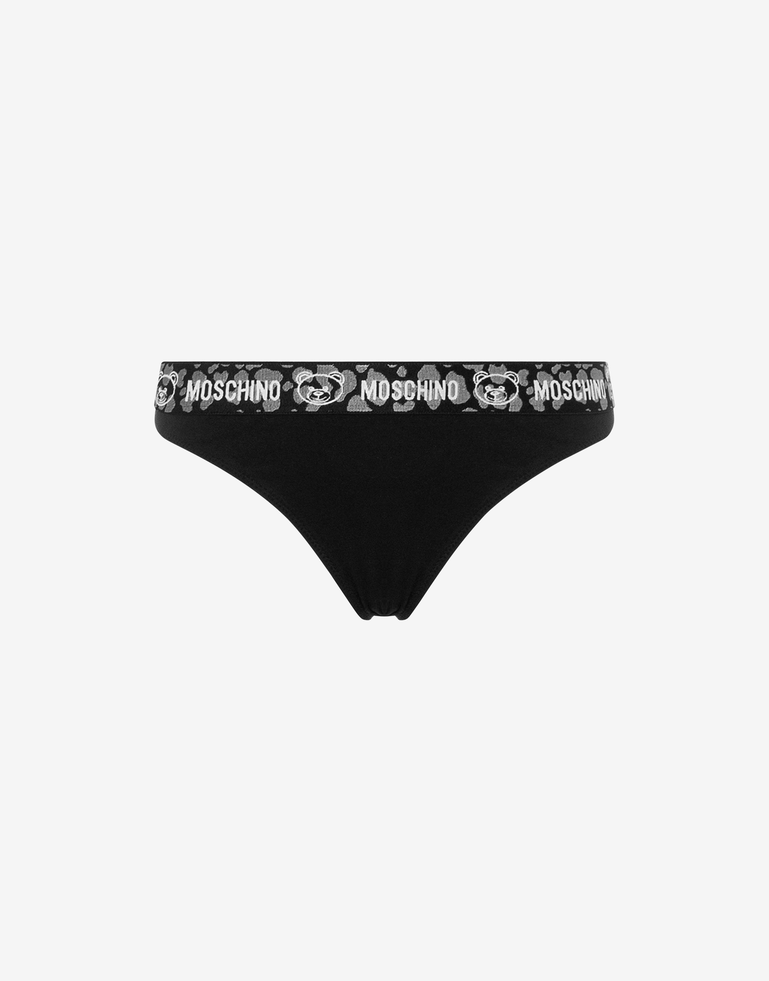 TEDDY LEO ELASTIC BAND THONG - 1