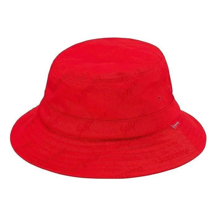 Supreme Jacquard Logos Twill Crusher 'Red' SUP-FW19-185 - 1