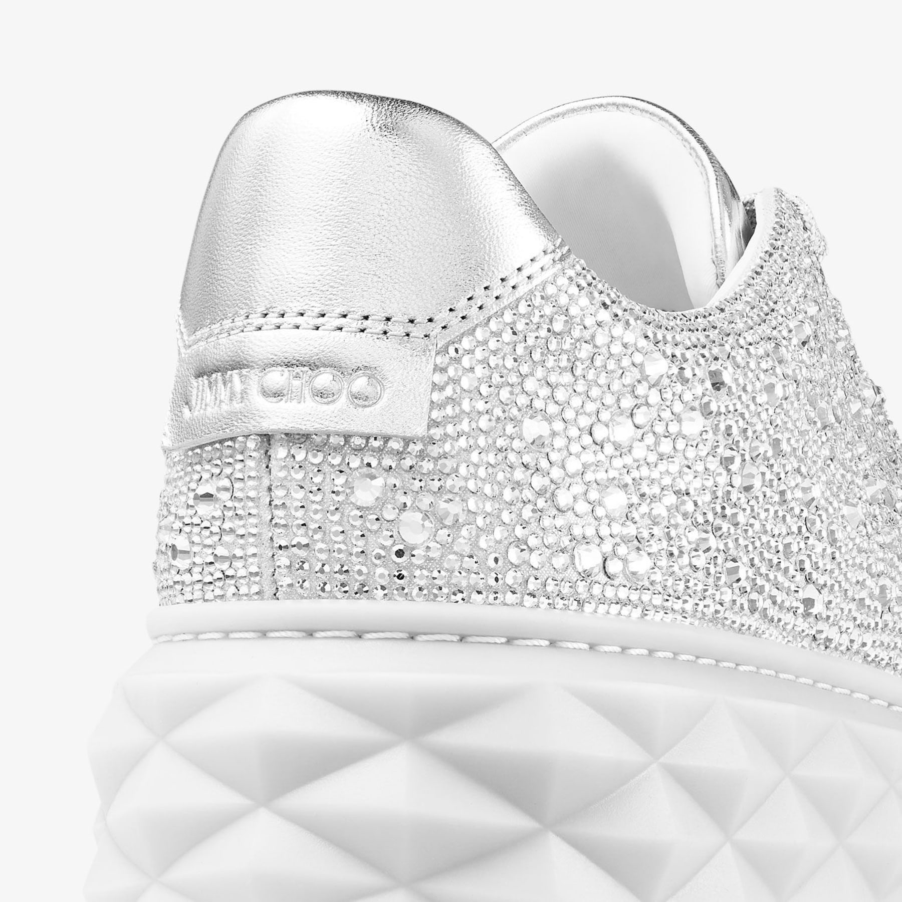 Diamond Light Maxi/F
Crystal Shimmer Suede Trainers - 4